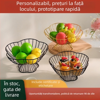 Tavă pentru fructe – stil nordic simplu, design modern, brand Yawangfu, lansată în 2024