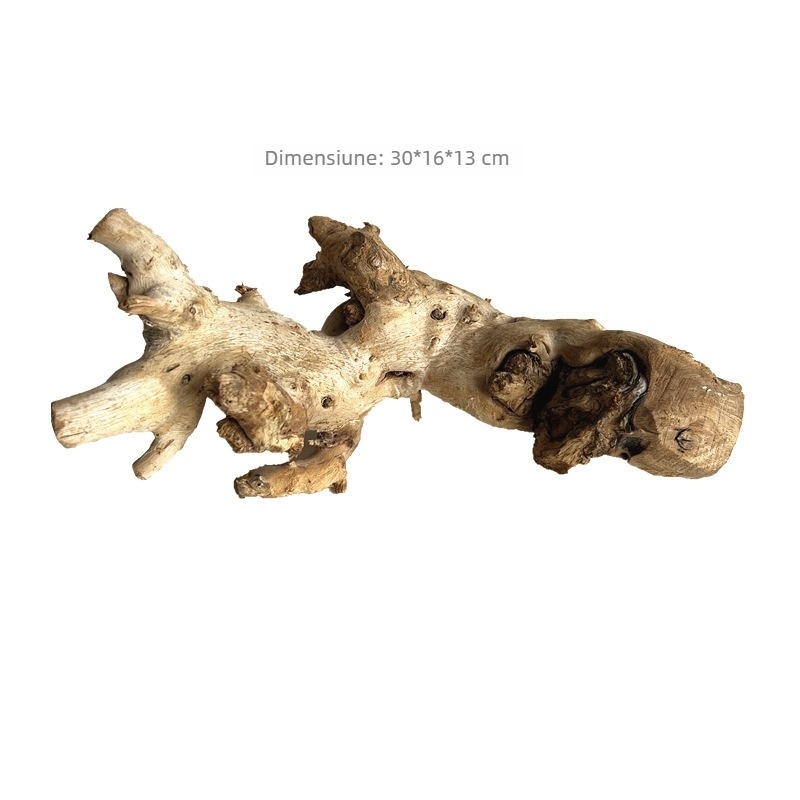 Haom Arc din lemn de stejar cu formă U — accesor decorativ pentru living, stand TV și hol, stil lux lejer