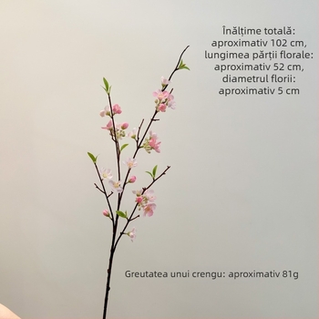 Floare artificială de mar din mătase – piesă decorativă pentru sufragerie, comodă TV și masă de dining; Execuție: stilizare, relief, efect osos; Varietate: 3283093; Utilizări: nuntă, decor de casă, recuzită pentru fotografie