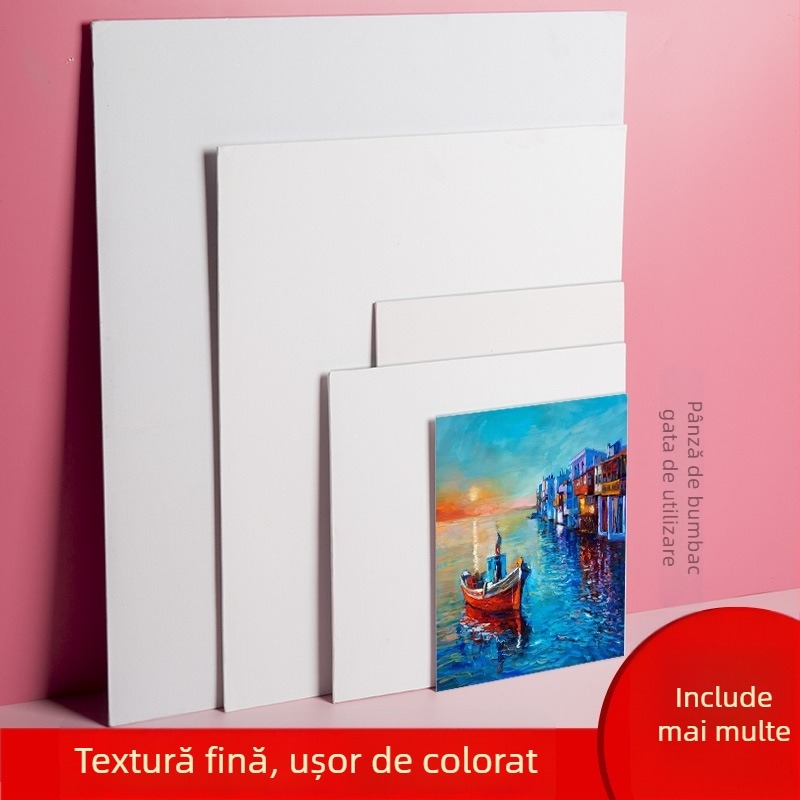 Placă pentru pictură în ulei cu suprafață de hârtie pentru copii, fără ramă, potrivită pentru pictură acrilică, autorizare IP: Nu