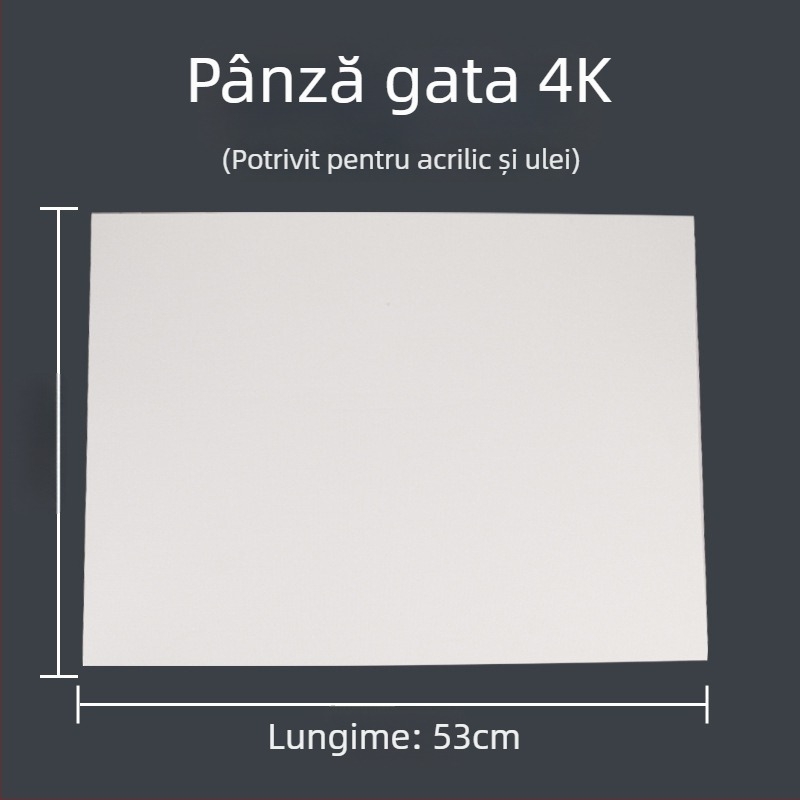 Placă pentru pictură în ulei cu suprafață de hârtie pentru copii, fără ramă, potrivită pentru pictură acrilică, autorizare IP: Nu