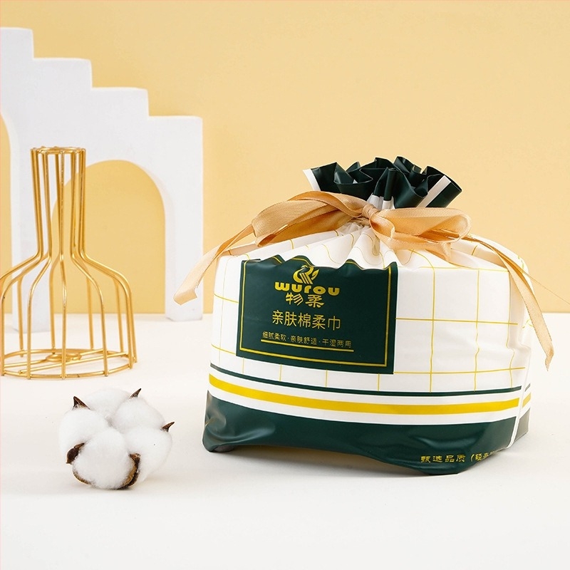 Prosop de curățare facial, din bumbac 100%, 600 g, model perlă, îngroșat, pentru mamă și copil, proces de imprimare