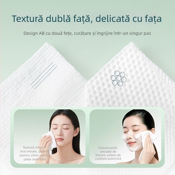 Little Spirit Prosop de unică folosință, pentru utilizare umedă și uscată, 600 g, fibre vegetale, țesătură simplă, lansat în 2024