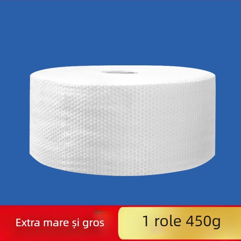 Rosman prosoape de față de unică folosință, îngroșate, dual-use pentru uscat și ud, din bumbac