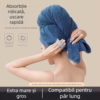 Shu Peng Șapcă uscată pentru păr, velur, 150D, țesătură plată cu șase fire, greutate 140–169 g