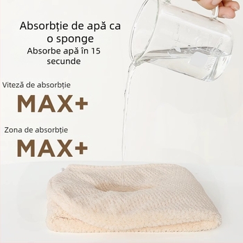 Shu Peng Șapcă uscată pentru păr, velur, 150D, țesătură plată cu șase fire, greutate 140–169 g