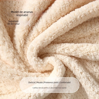 Shu Peng Șapcă uscată pentru păr, velur, 150D, țesătură plată cu șase fire, greutate 140–169 g