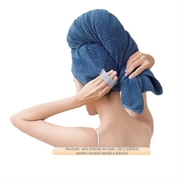 Shu Peng Șapcă uscată pentru păr, velur, 150D, țesătură plată cu șase fire, greutate 140–169 g