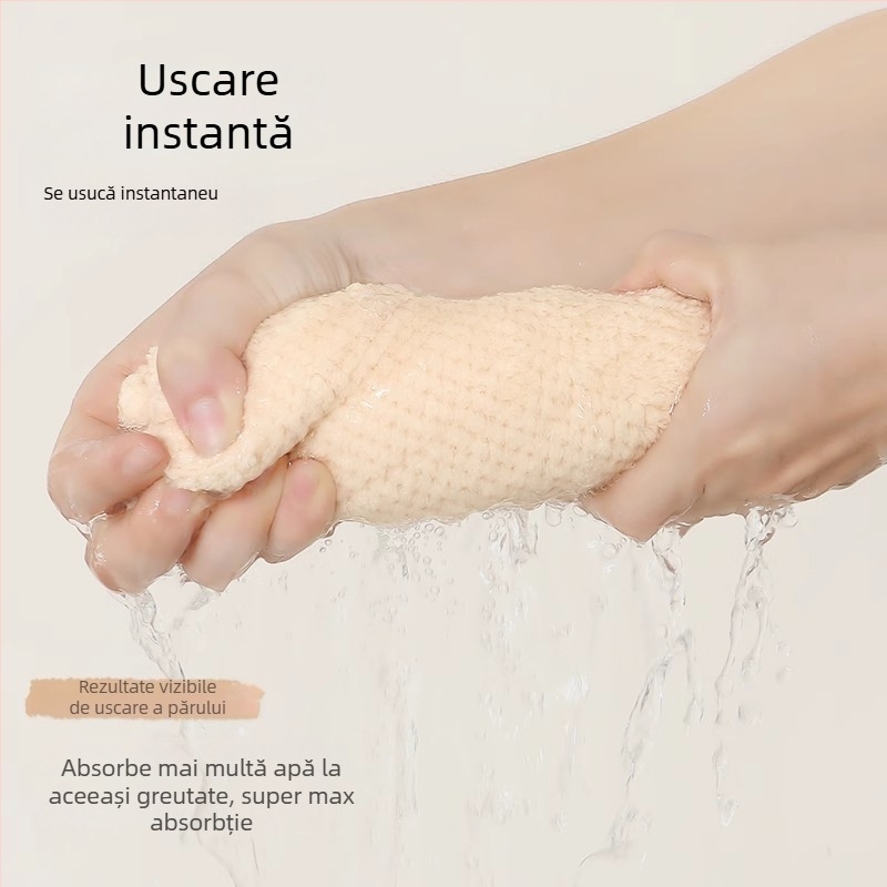 Shu Peng Șapcă uscată pentru păr, velur, 150D, țesătură plată cu șase fire, greutate 140–169 g