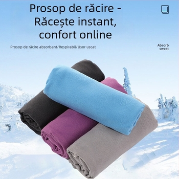 Prosop de răcire, poliester, 140 g/m2, fir simplu, absorbție 0–5 s