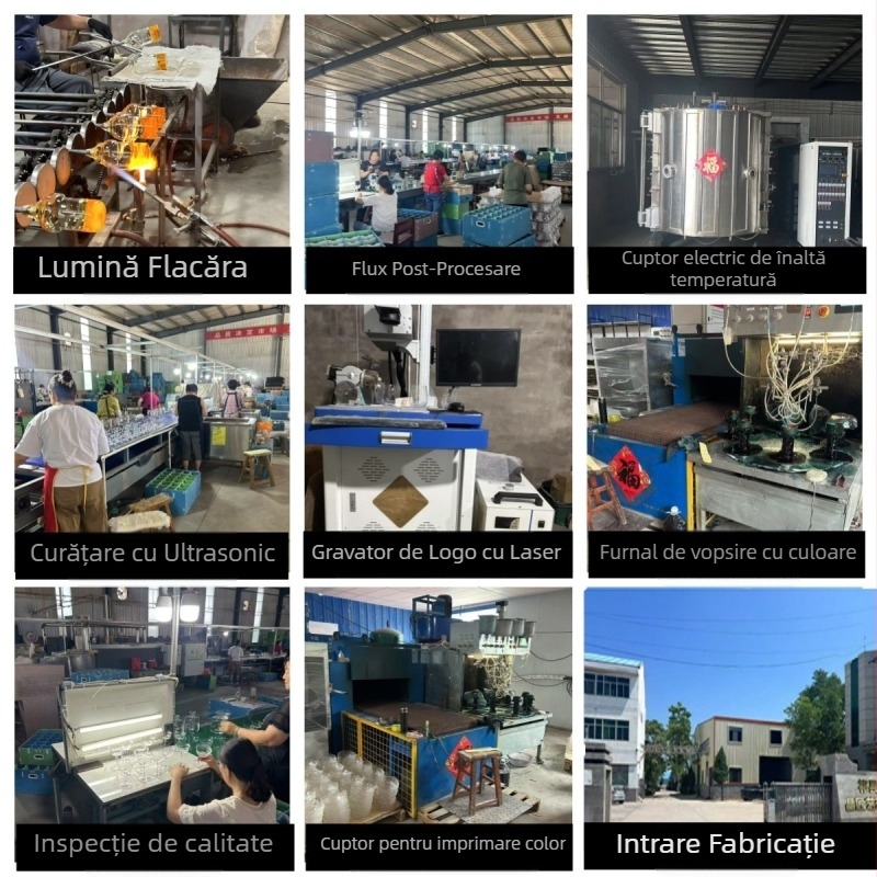 Hydemann Farfurie de fructe din sticlă – model cu dungi, stil lux ușor, lansare 2020, calitate premium