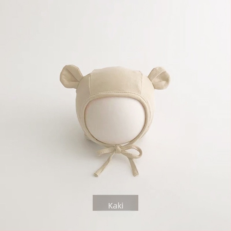 Șapcă fetală pentru nou-născuți, 0–6 luni, pentru toate sezoanele, bumbac, protecție împotriva vântului, cu vârf cupolă