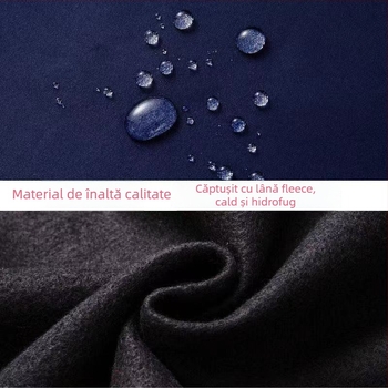 Halat de bucătărie cu mâneci lungi, impermeabil și rezistent la ulei, material PVC, căptușeală poliester, mărimea 3XL, Camellia