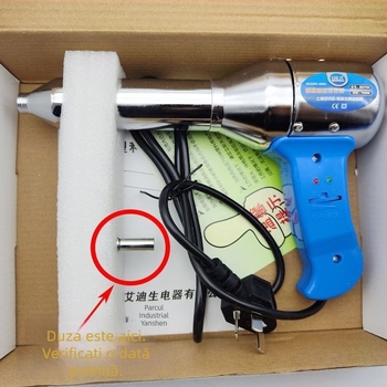 Pistol de sudură pentru plastic cu aer cald, unelte electrice cu aer cald pentru repararea barei de protecție, pistol de topire