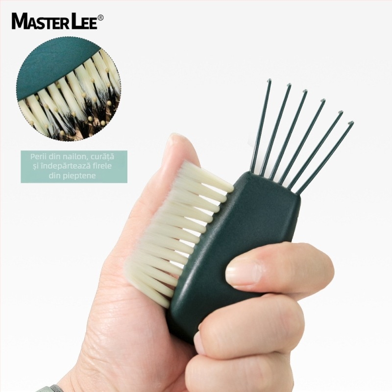 MASTERLEE Pieptene de curățare din plastic cu gheară cu aer pentru îndepărtarea părului