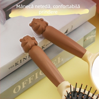 Pieptene din plastic cu pernă de aer, pentru uz zilnic