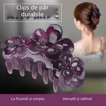 Clips de păr din rășină – stil simplu, tip prindere, accesorii pentru cap pentru femei