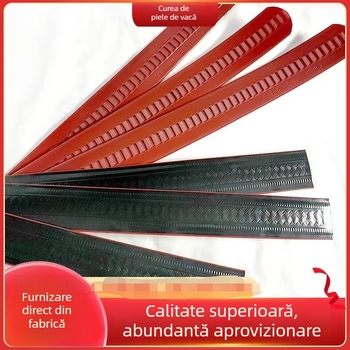 Curea pentru bărbați din plastic, cataramă din fier, închidere automată, stil modern de oraș, prelucrare piele-plastic