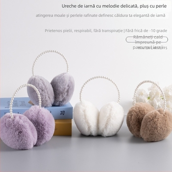 Protecții pentru urechi de iarnă unisex — poliester, pentru adulți, sezon de iarnă, păstrează căldura