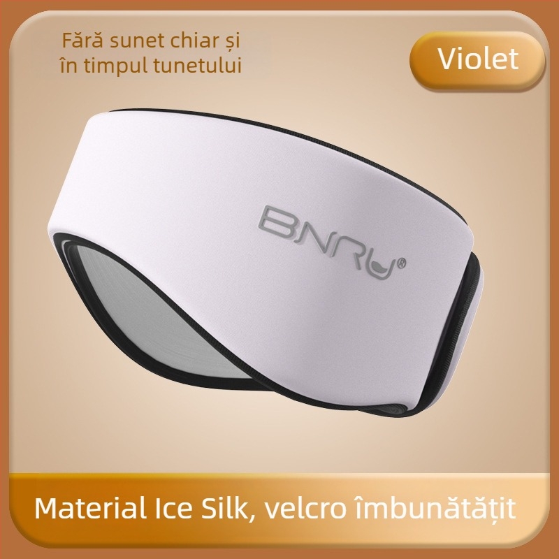 Masca de somn cu izolare fonică, din bumbac, purtată pe spate, uni, pentru utilizare zilnică acasă