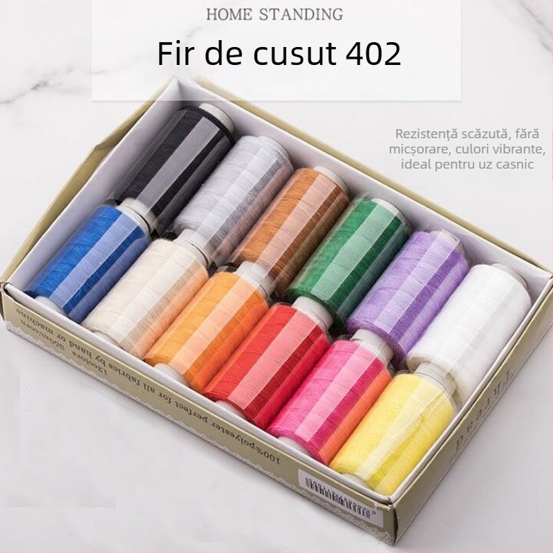 Set de fire de cusut — kit DIY manual, în cutie, stil simplu