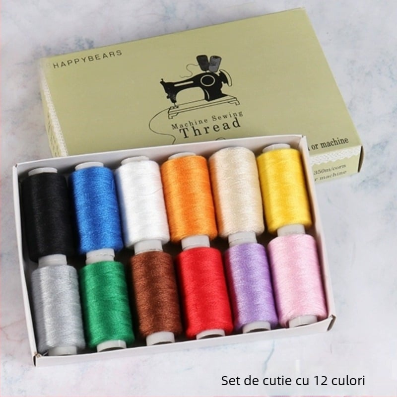 Set de fire de cusut — kit DIY manual, în cutie, stil simplu