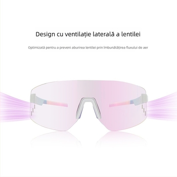 Ochelari pentru ciclism EL018, TR90, antifurt, unisex, nas reglabil, compatibili cu lentile dioptrice