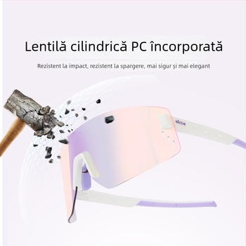 Ochelari pentru ciclism EL018, TR90, antifurt, unisex, nas reglabil, compatibili cu lentile dioptrice