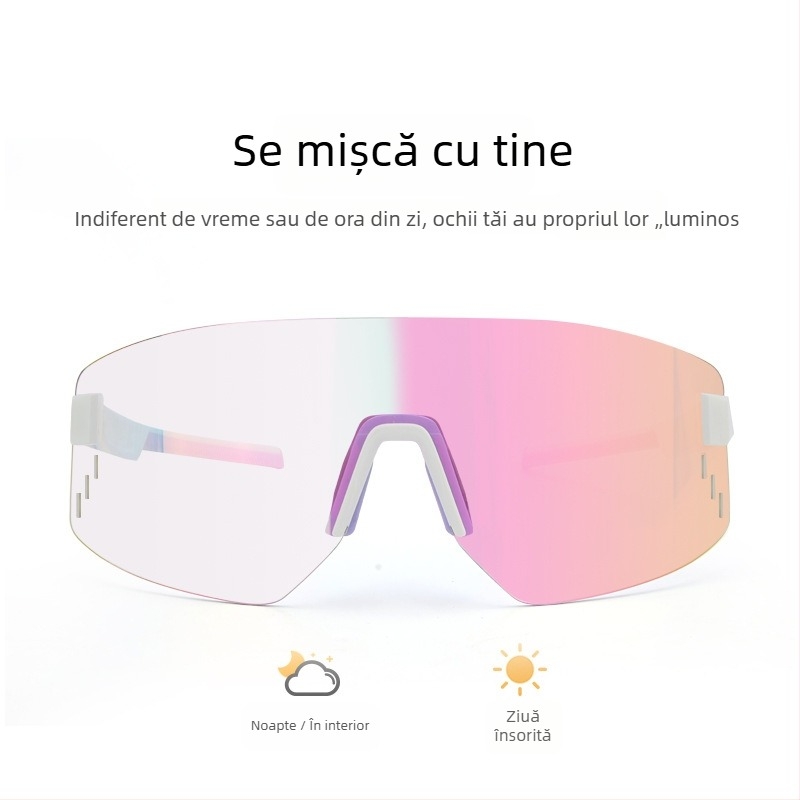 Ochelari pentru ciclism EL018, TR90, antifurt, unisex, nas reglabil, compatibili cu lentile dioptrice