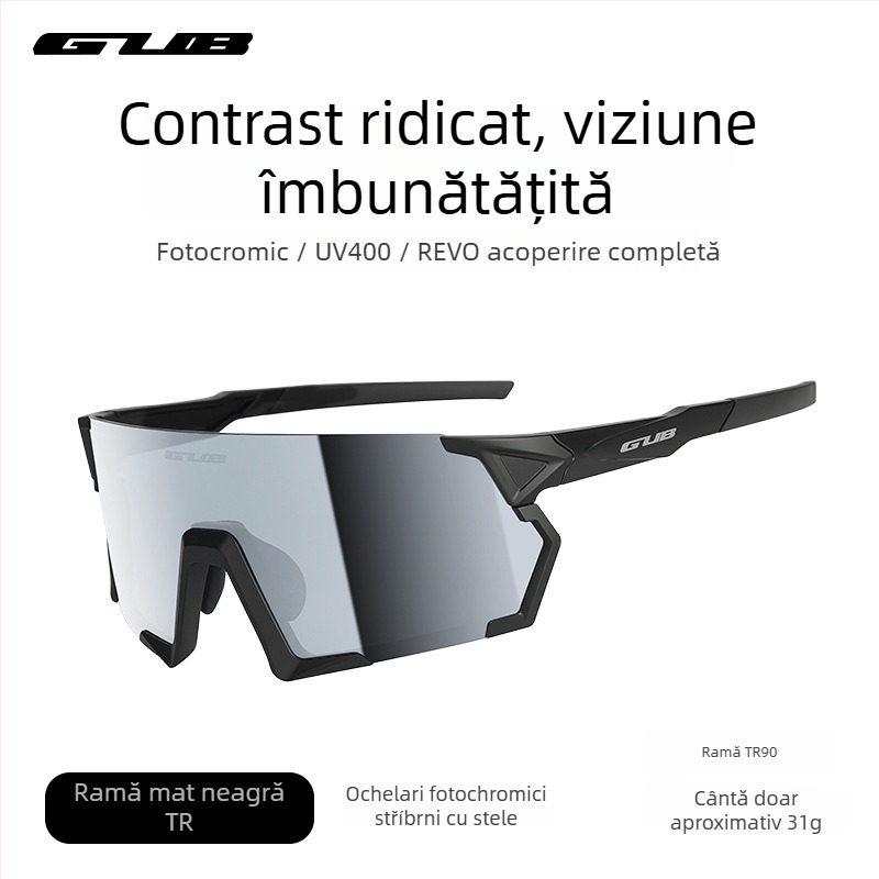 Ochelari polarizan pentru ciclism, model 8300, PC, lentile interschimbabile, compatibili cu ochelari cu dioptrii