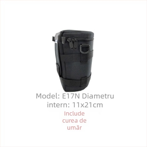 Geantă pentru obiectiv pentru aparat foto cu curea — SAFROTTO/saifutto; ușor de transportat; mostre personalizate; lansare în 2024; garanție națională