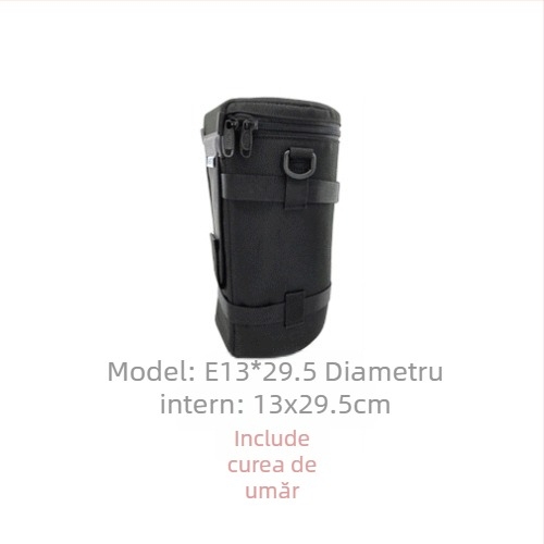 Geantă pentru obiectiv pentru aparat foto cu curea — SAFROTTO/saifutto; ușor de transportat; mostre personalizate; lansare în 2024; garanție națională