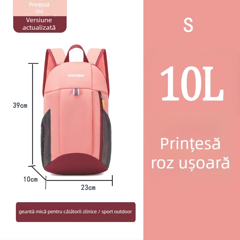 Rucsac de călătorie pentru copii — ultraușor, material Oxford; potrivit pentru 6–12 ani; bretele cu pernă de aer (material Oxford; 6–12 ani; ultraușor; bretele cu pernă de aer)
