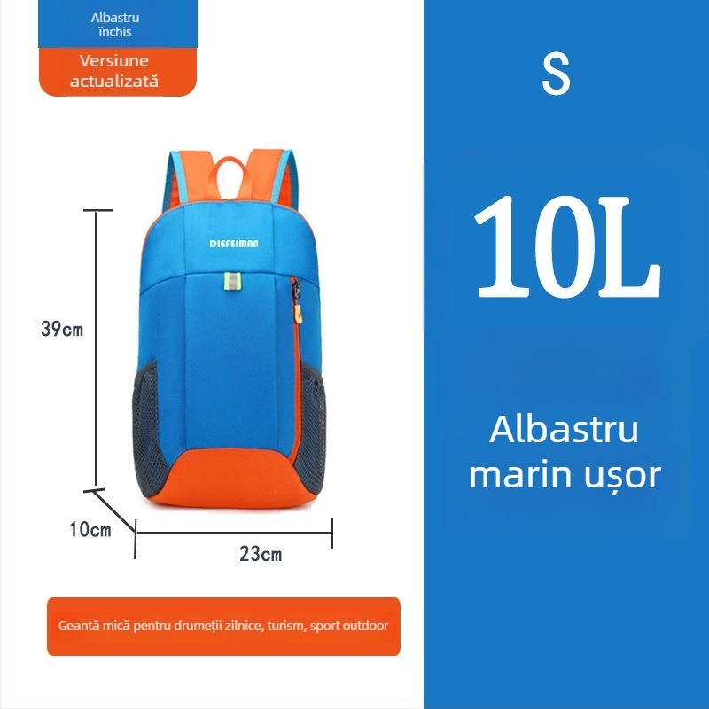 Rucsac de călătorie pentru copii — ultraușor, material Oxford; potrivit pentru 6–12 ani; bretele cu pernă de aer (material Oxford; 6–12 ani; ultraușor; bretele cu pernă de aer)