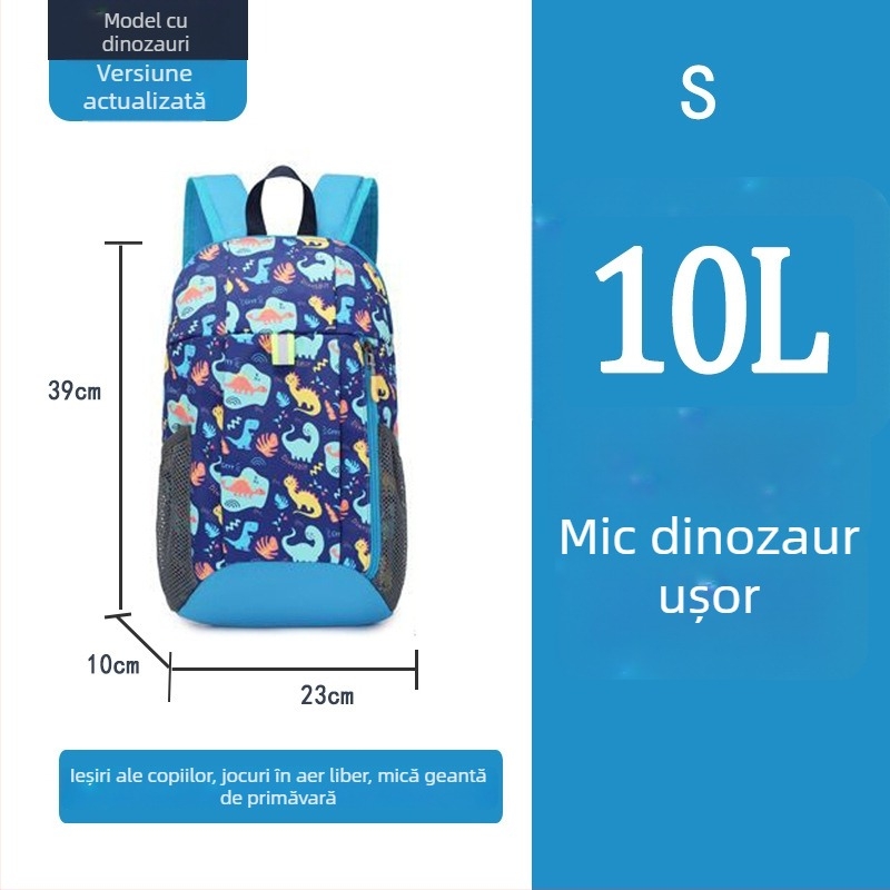 Rucsac de călătorie pentru copii — ultraușor, material Oxford; potrivit pentru 6–12 ani; bretele cu pernă de aer (material Oxford; 6–12 ani; ultraușor; bretele cu pernă de aer)