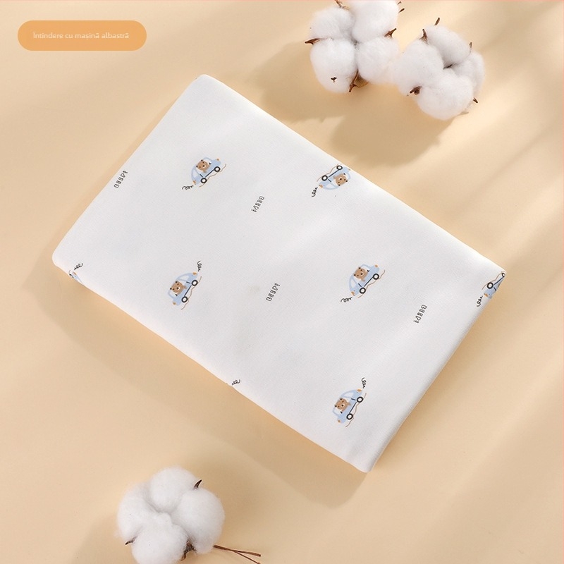 Înfășător pentru nou-născuți din bumbac 100% — model Cartoon, brand Cool qier, pentru înfășat și pătură