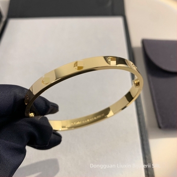 Brățară din oțel titan, electroplacare, stil unisex, 30 g, brand Good fortune, cod Lx-004