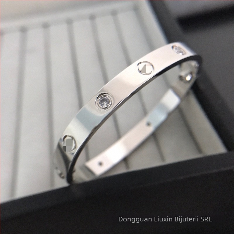 Brățară din oțel titan, electroplacare, stil unisex, 30 g, brand Good fortune, cod Lx-004