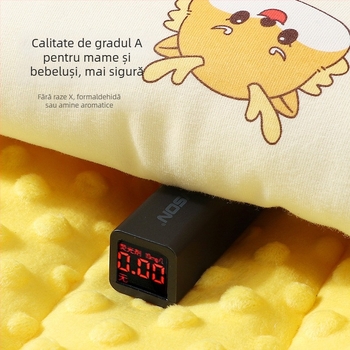 Swaddle pentru bebeluși cu model de fluture – poliester-bumbac, pentru nou-născuți, utilizare iarnă și toamnă.