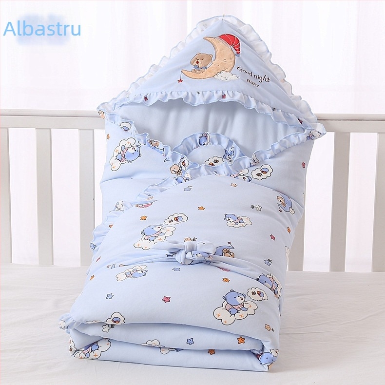 Quilt Andpeike cuvertură pentru bebeluși din catifea cristalină cu umplutură Space Cotton, pentru sugari și copii 1–3 ani