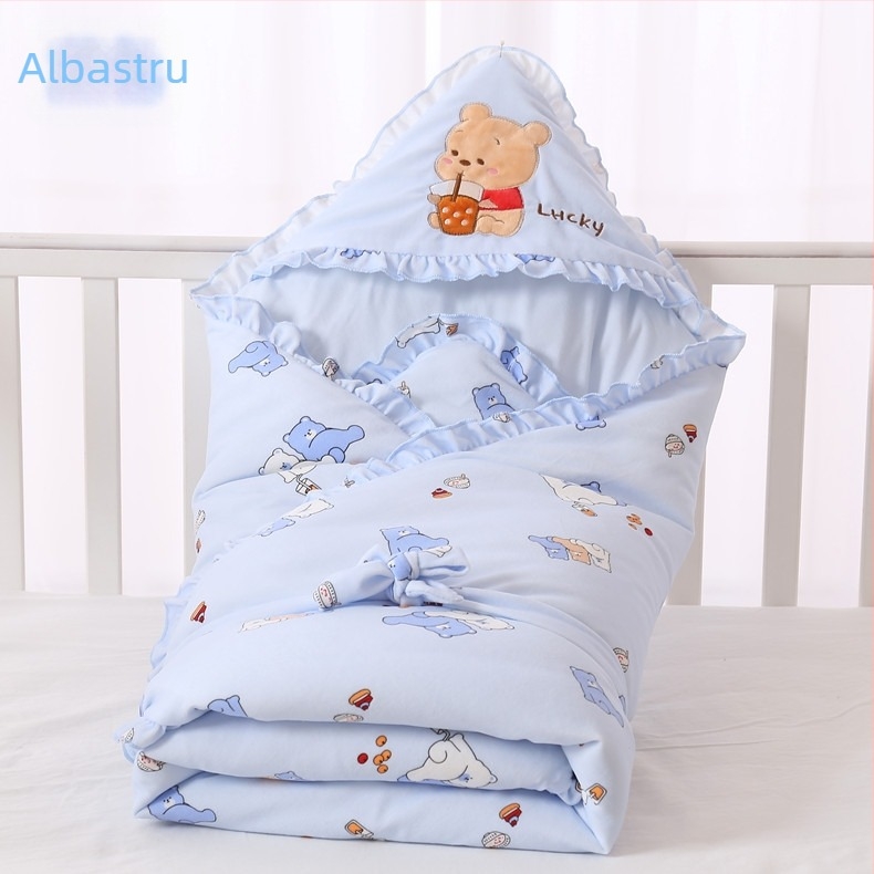 Quilt Andpeike cuvertură pentru bebeluși din catifea cristalină cu umplutură Space Cotton, pentru sugari și copii 1–3 ani