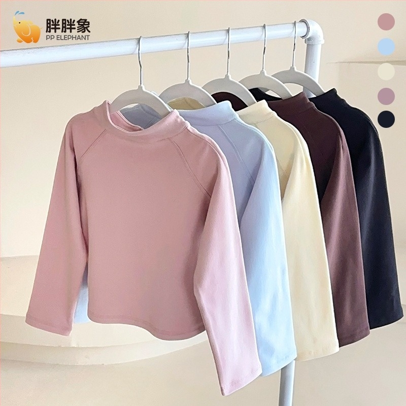 Fat Elephant Derong top din velur pentru copii, cu mâneci lungi, 100% poliester, toamnă 2025