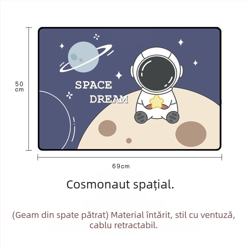 Umbrelă de soare pentru mașină din Oxford, montaj cu ventuză, potrivire generală, imprimare logo, personalizare