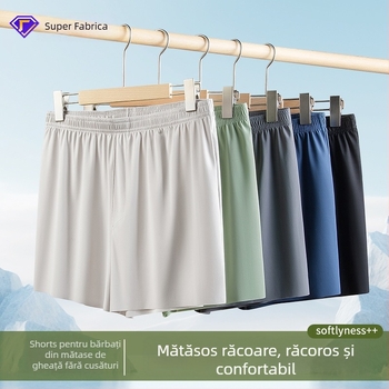 Pantaloni de pijama pentru bărbați - Pânză de nailon 80-90% conținut, fire 51-60D, uscare rapidă și respirabil, talie medie, pentru toate anotimpurile