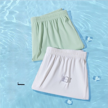 Pantaloni de pijama pentru bărbați - Pânză de nailon 80-90% conținut, fire 51-60D, uscare rapidă și respirabil, talie medie, pentru toate anotimpurile