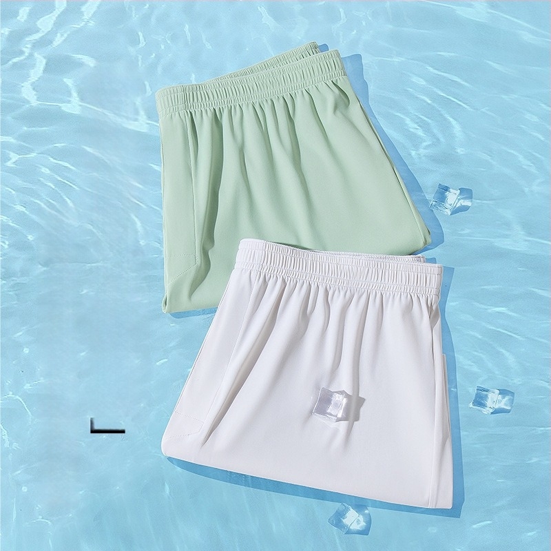 Pantaloni de pijama pentru bărbați - Pânză de nailon 80-90% conținut, fire 51-60D, uscare rapidă și respirabil, talie medie, pentru toate anotimpurile