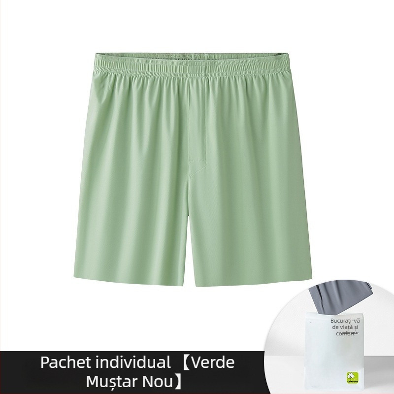 Pantaloni de pijama pentru bărbați - Pânză de nailon 80-90% conținut, fire 51-60D, uscare rapidă și respirabil, talie medie, pentru toate anotimpurile