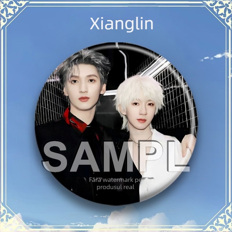 Broșă pentru rucsac – fan merch, Tinplate material