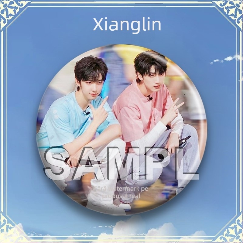 Broșă pentru rucsac – fan merch, Tinplate material