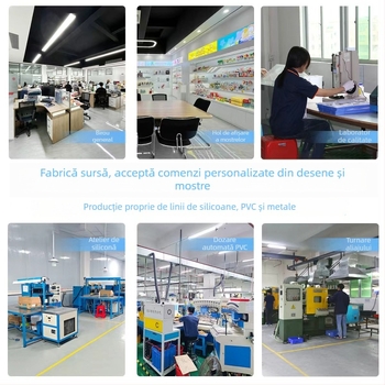 Portofel din silicon pentru copii și elevi — model animal desen animat, fermoar, buzunar pentru monede, personalizabil